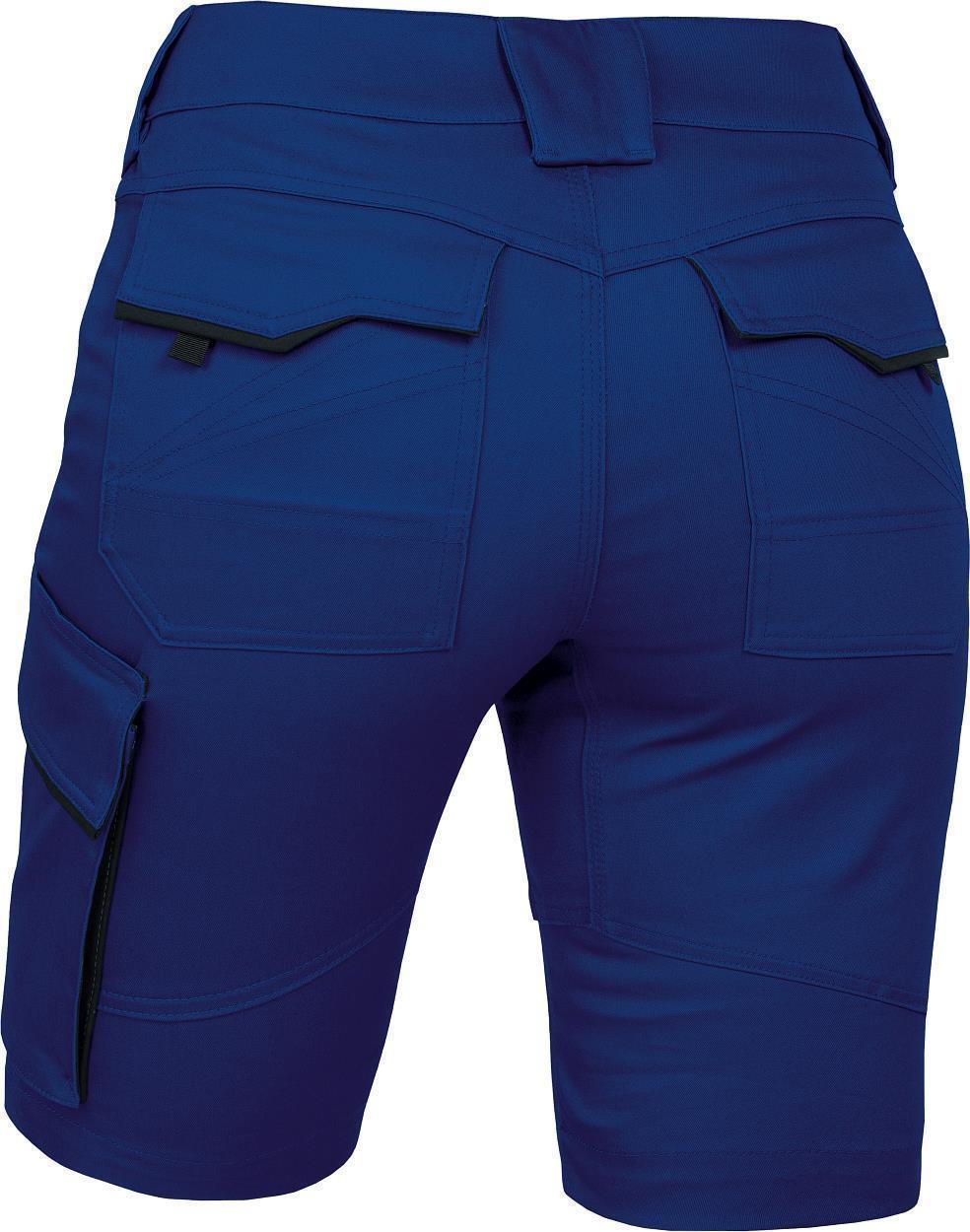 Damen Shorts Flex Line Kornblau/Schwarz FLXDK, Gr. 52 von Leibwächter