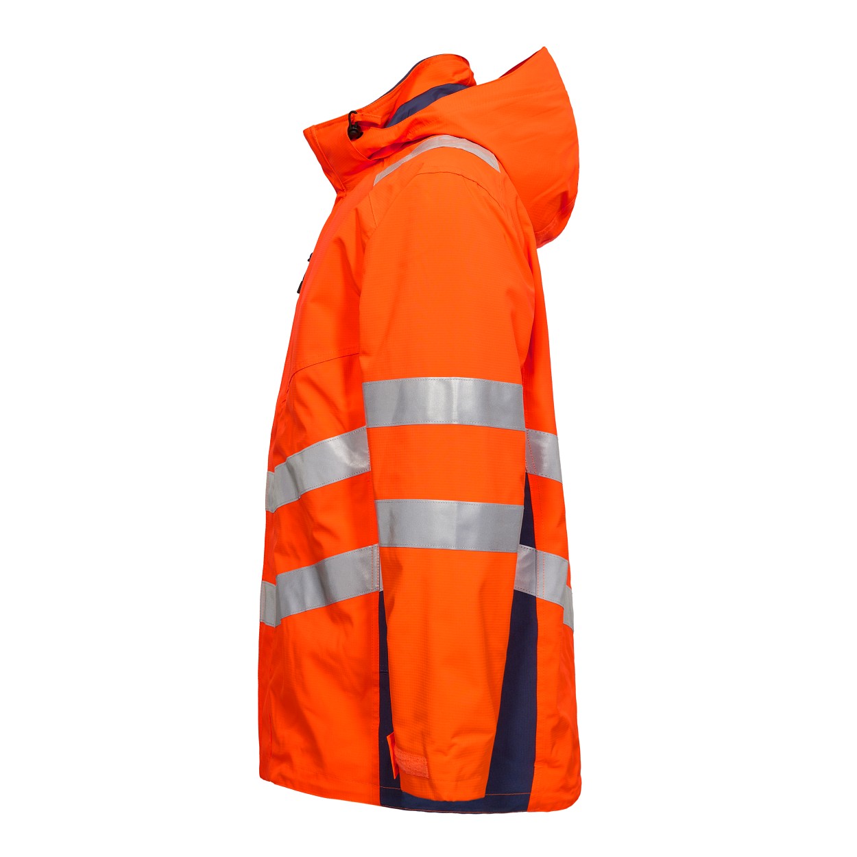 ENGEL Safety Shellparka in Orange/Blue ink, Größe XS