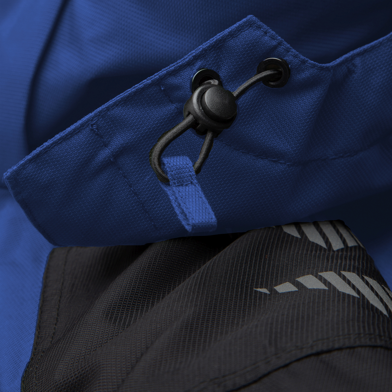 ENGEL Galaxy Winterjacke in Surfer Blue/Schwarz, Größe XS