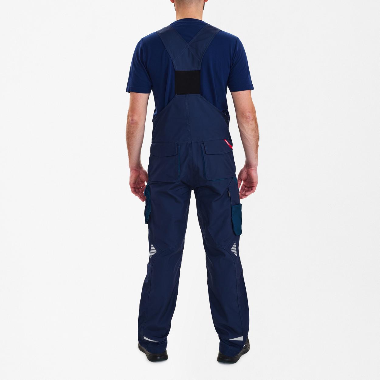 ENGEL Galaxy Latzhose in Blue Ink/Dark Petrol, Größe 106