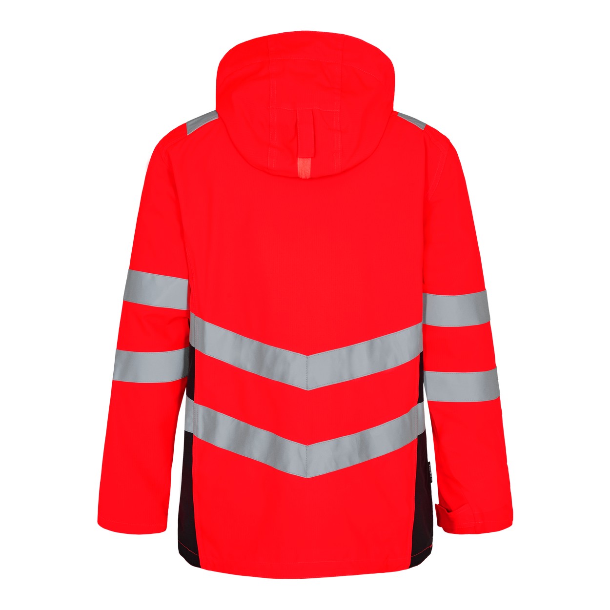 ENGEL Safety Shellparka in Rot/Schwarz, Größe XS