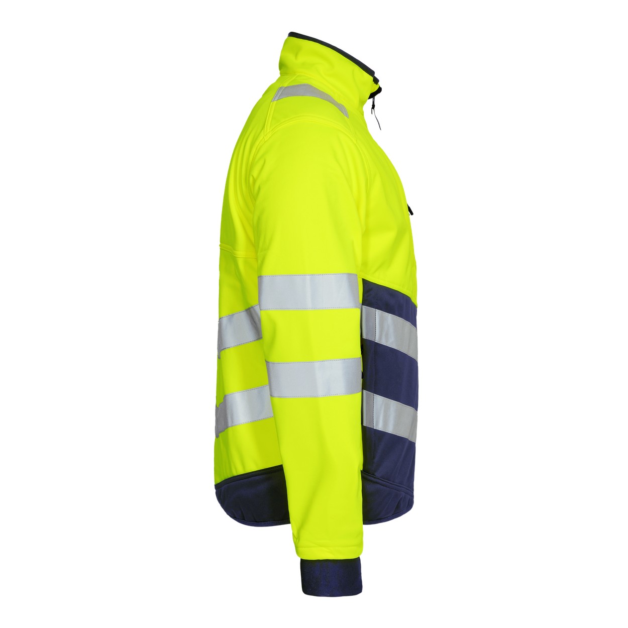 ENGEL Safety Softshelljacke in Gelb/Blue Ink, Größe XS