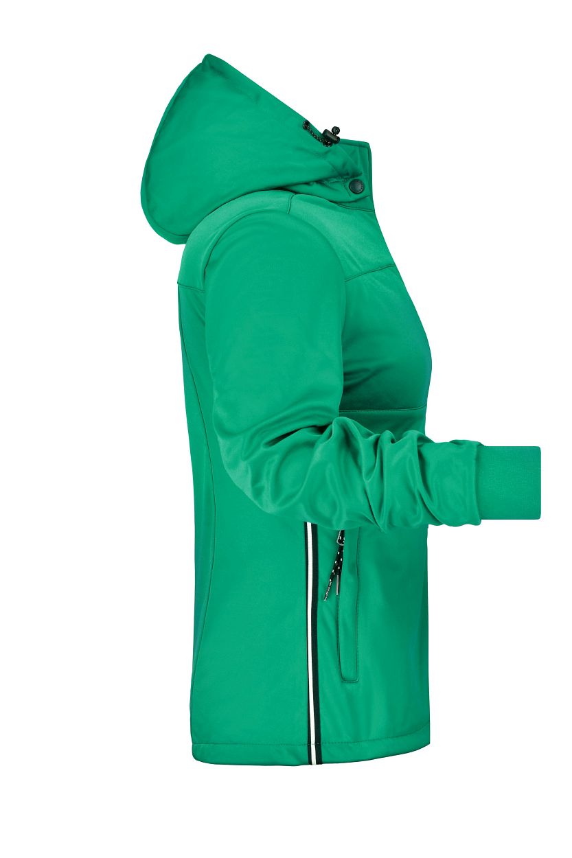 Ladies' Maritime Jacket "JN1077" in Irish-Green/Navy/White, Größe 2XL - Daiber