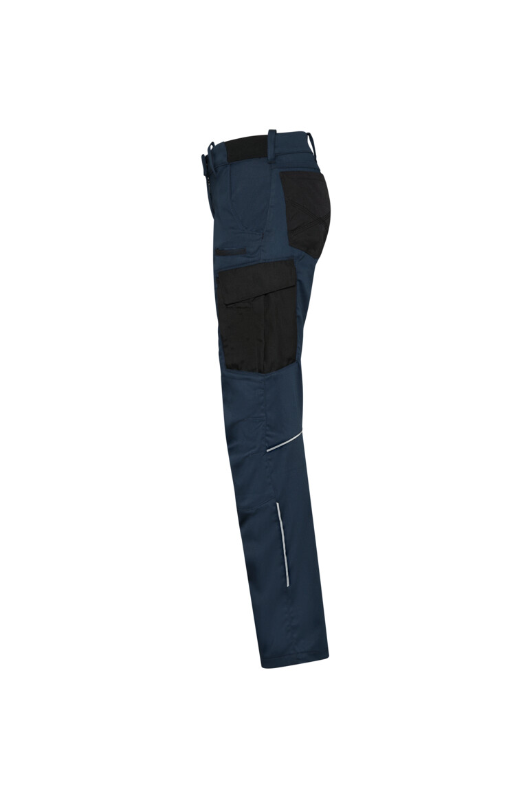 HAKRO 714 DAMEN WORKER-PERFORMANCEHOSE X-STRETCH ECO in Tinte, Größe 3XL
