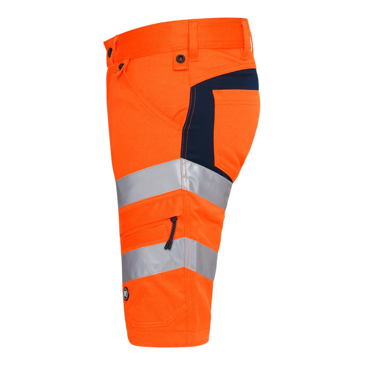 ENGEL Safety Arbeitsshorts mit 2-Wege-Stretch in Orange/Blue ink, Größe 54