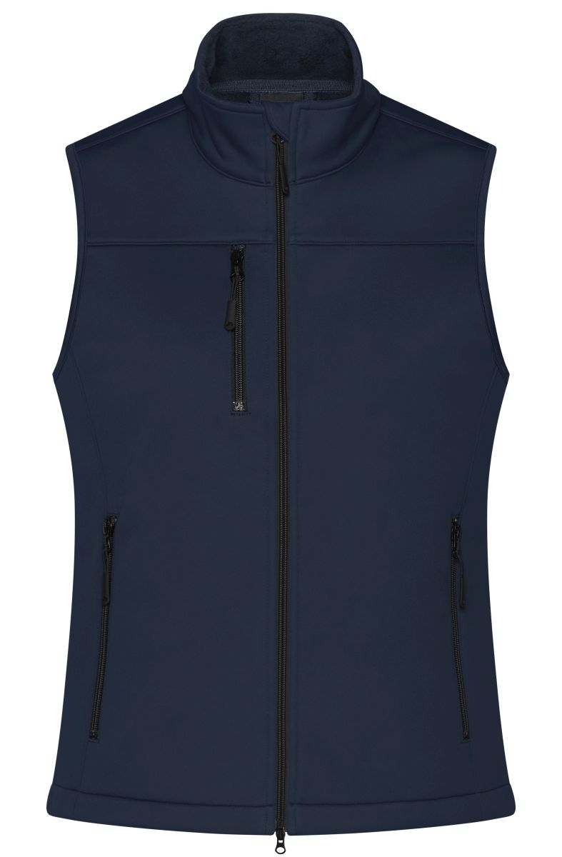 JN1169 Damen Softshell Weste in Navy, Größe L von James & Nicholson