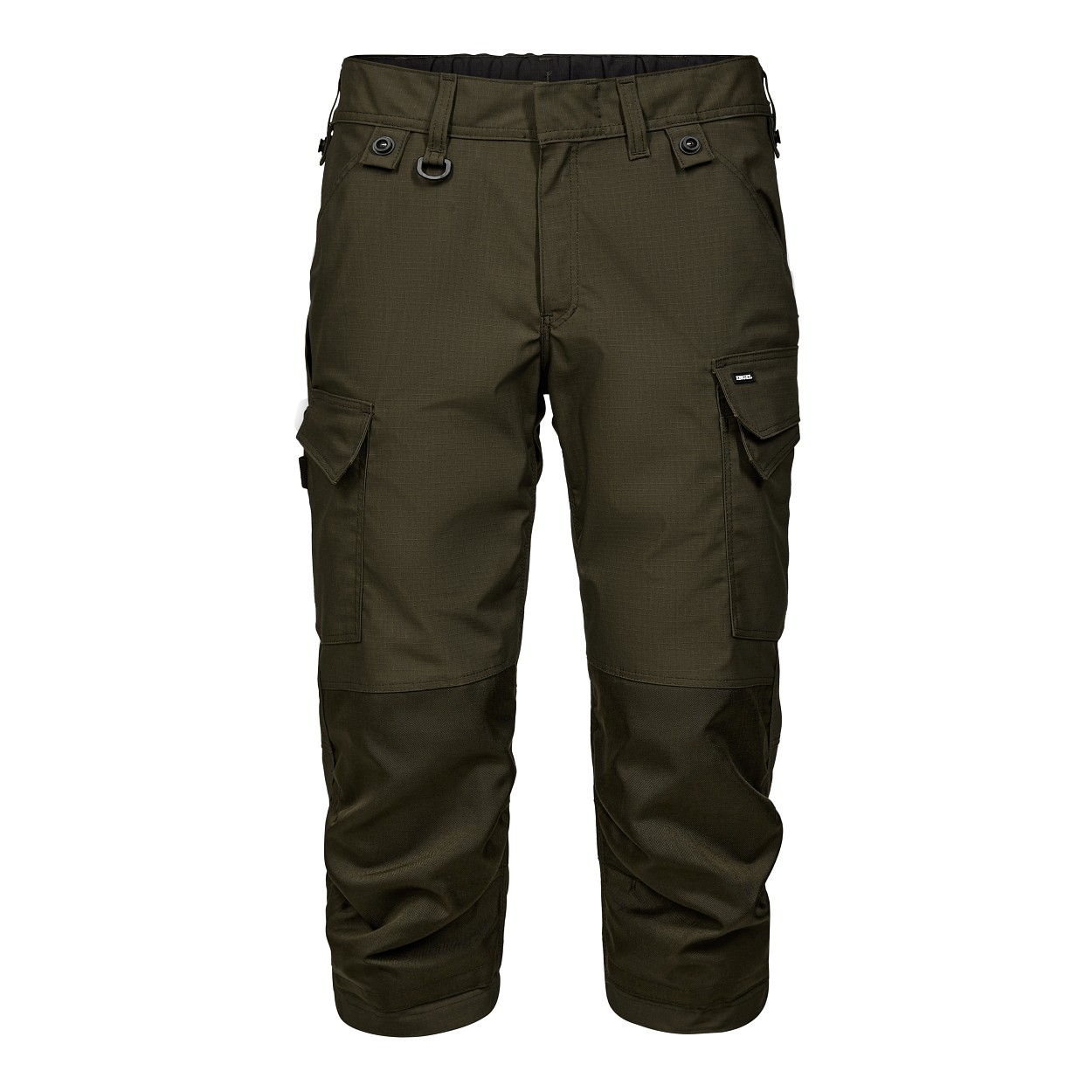 ENGEL Entire 3/4-Hose mit Stretch in Forest Green, Größe 54