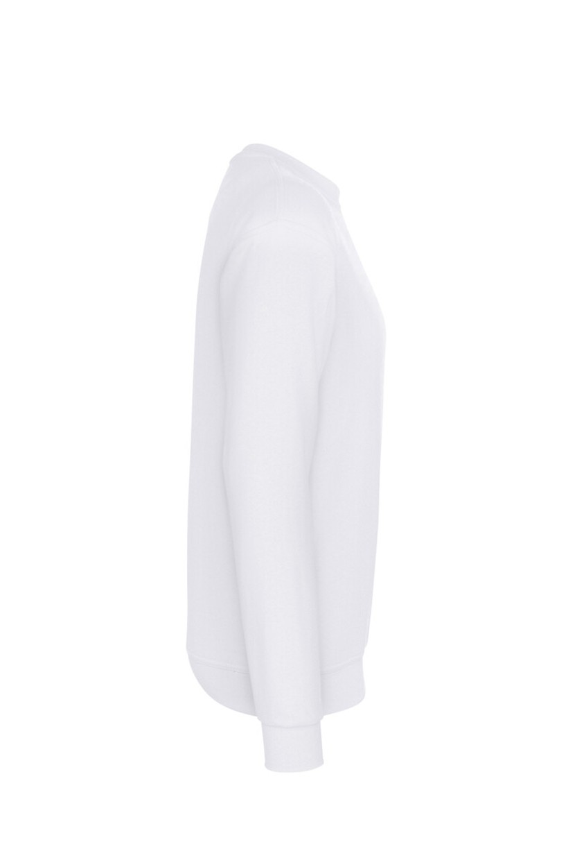 HAKRO 475 Sweatshirt MIKRALINAR® in Weiß, Größe 6XL