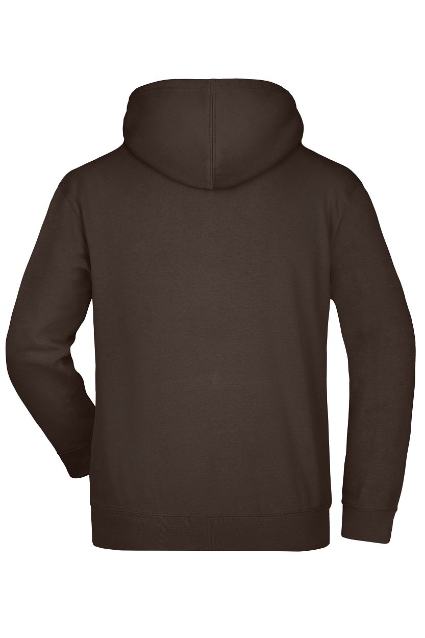 Hooded Sweat "JN047" in Brown, Größe 3XL - Daiber