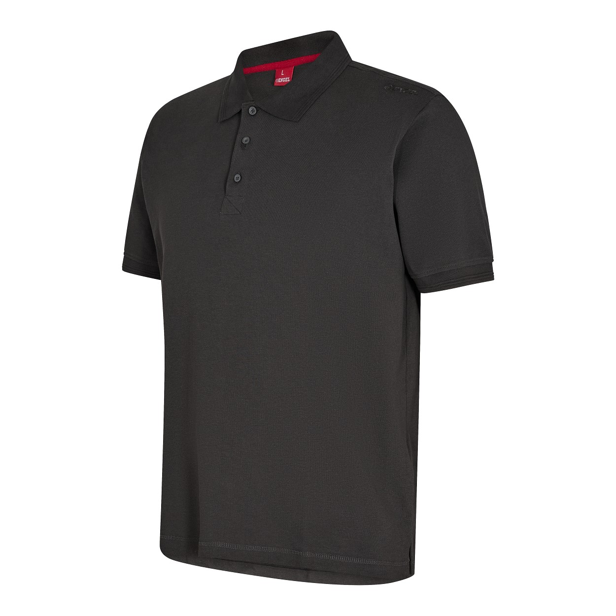 ENGEL Extend Poloshirt in Anthrazit Grau, Größe XS