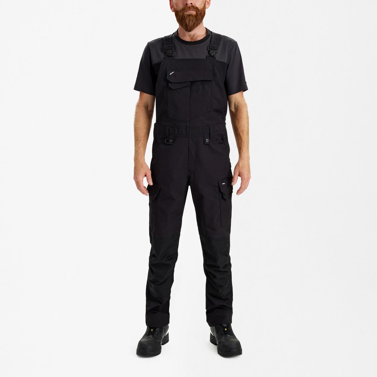 ENGEL Entire Latzhose mit 2-Wege-Stretch in Schwarz, Größe 26