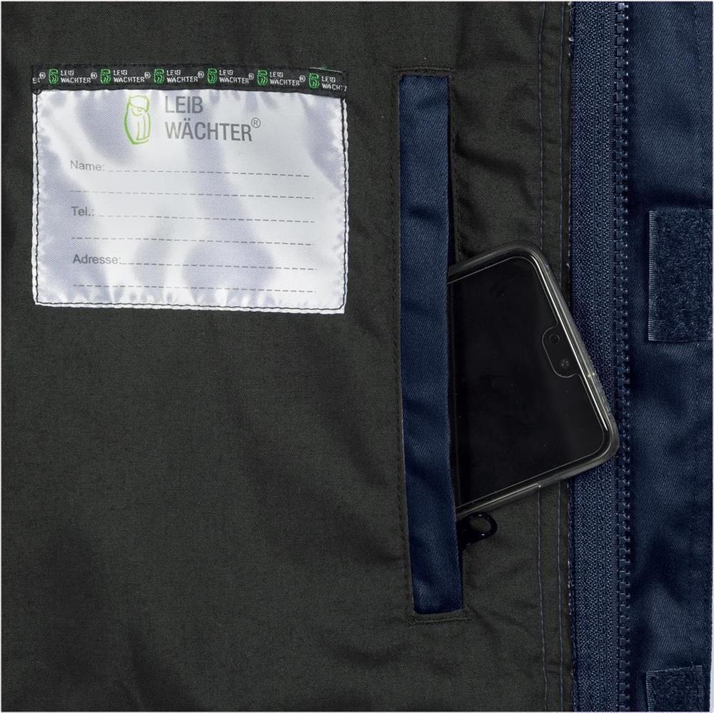 Weste FLEXV30 Flex Line in Marine/Schwarz, Gr. 7XL von Leibwächter