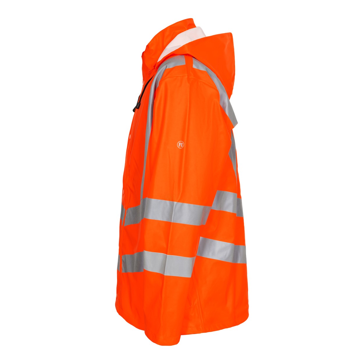 ENGEL Safety Regenjacke in Hi-vis Orange, Größe XS