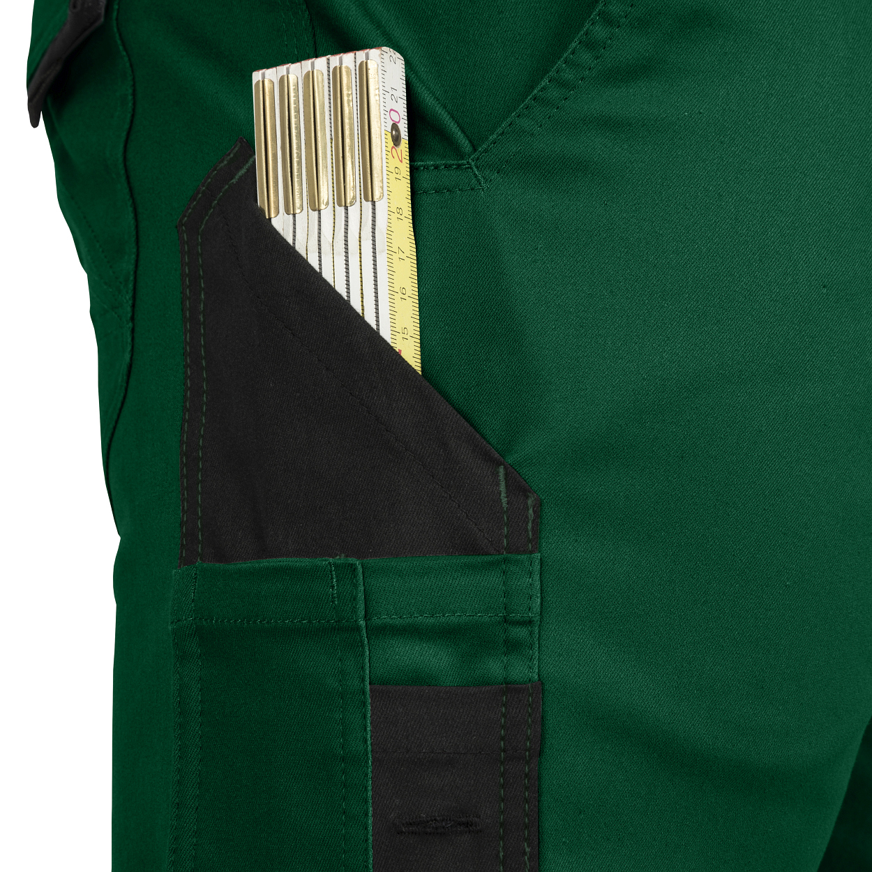 Damen Shorts Flex Line Grün/Schwarz FLXDK, Gr. 52 von Leibwächter