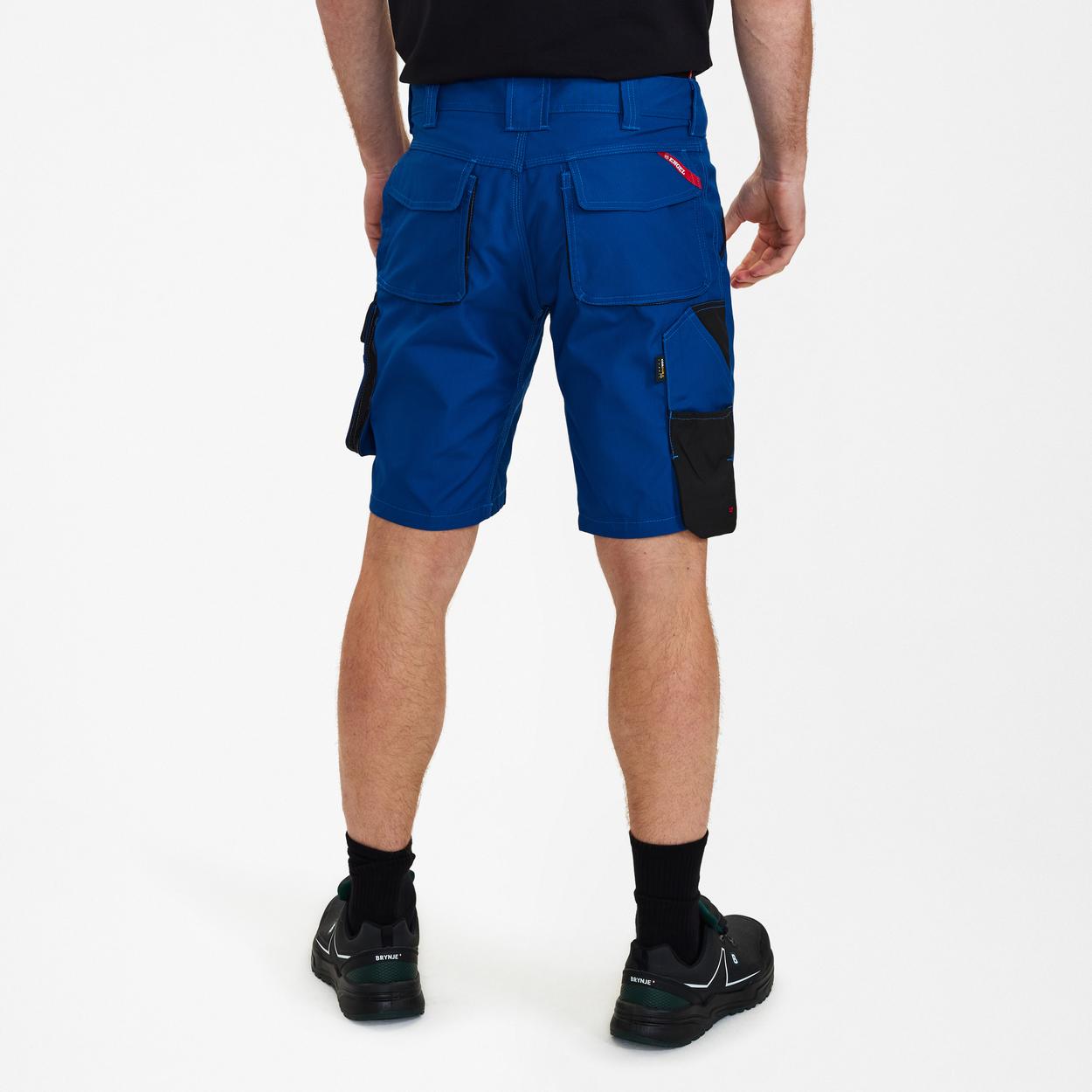 ENGEL Galaxy Arbeitsshorts in Surfer Blue/Schwarz, Größe 54