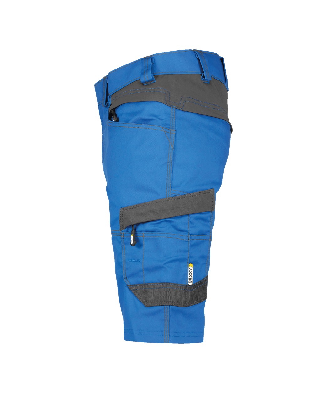 Stretch-Arbeitsshorts "DASSY® Axis" in AZURBLAU/ANTHRAZITGRAU, Größe 67 PESCO41