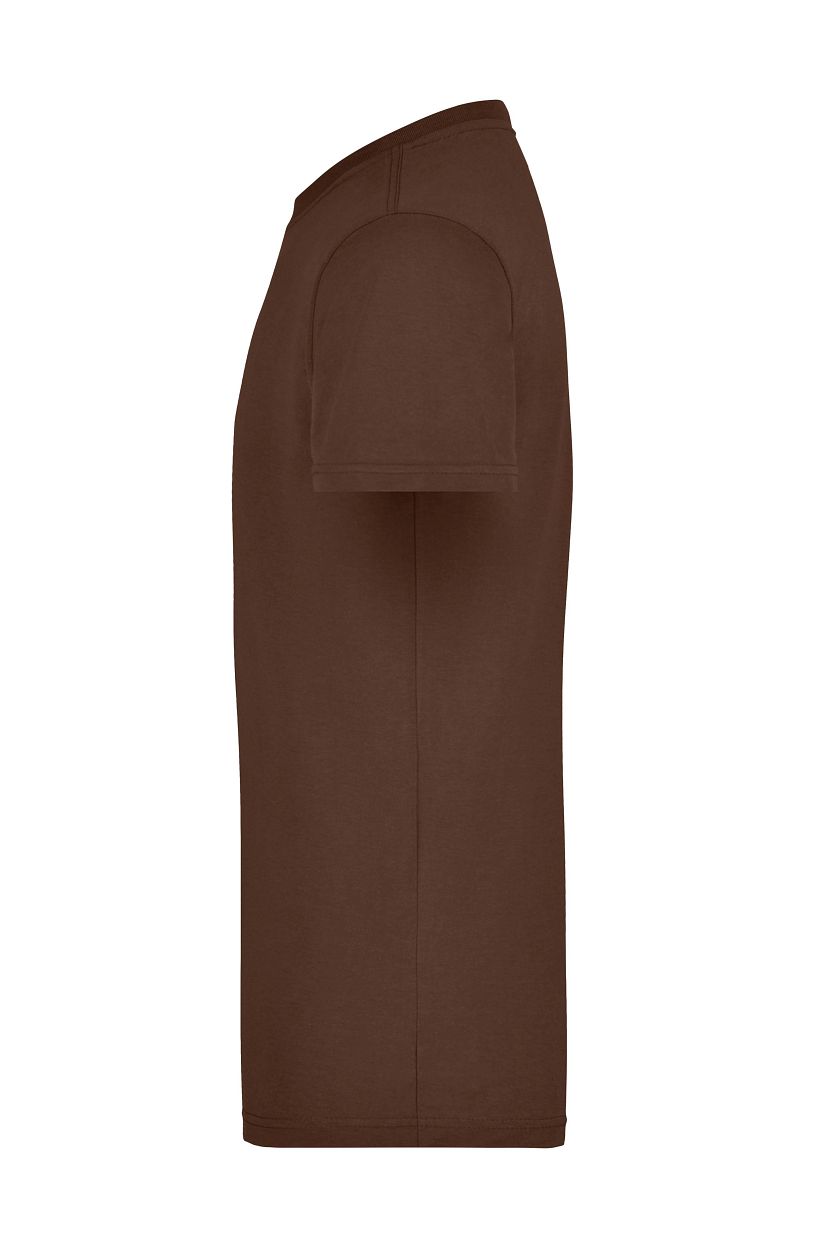 Men's Workwear T-Shirt "JN838" in Brown, Größe 6XL - Daiber