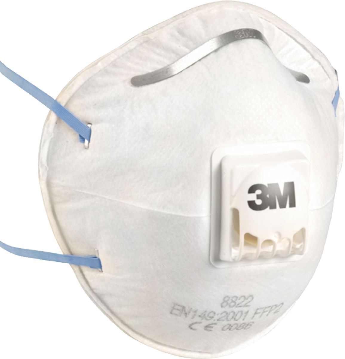 3M FFP2 Komfort-Feinstaubmaske im Beutel, mit Ventil - 3M