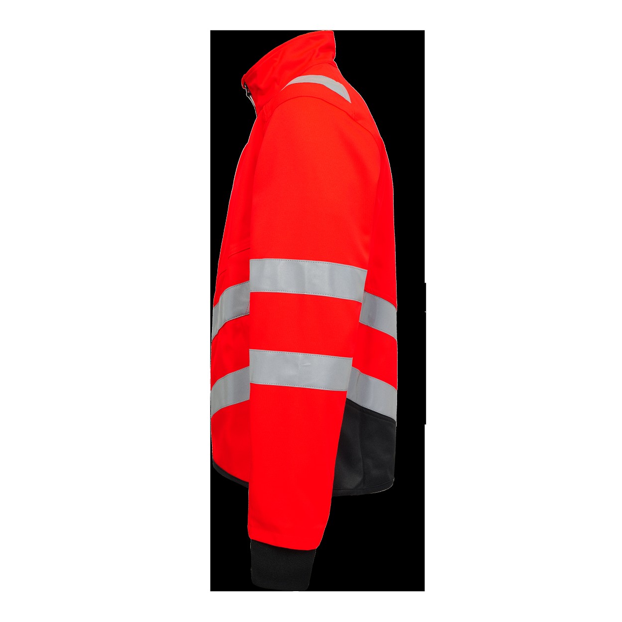 ENGEL Safety Arbeitsjacke mit 2-Wege-Stretch in Rot/Schwarz, Größe XS