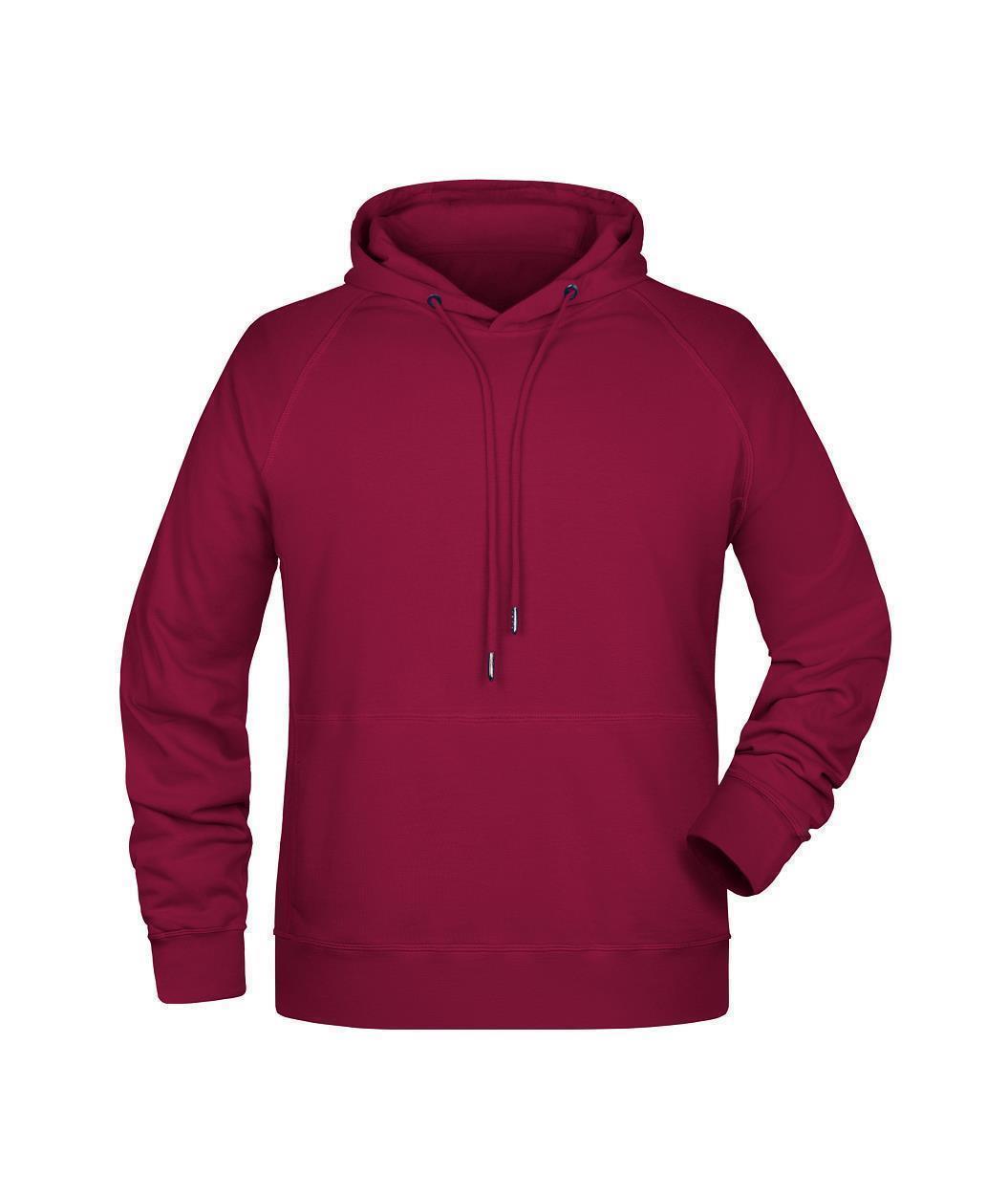 Men's Hoody OCS Blended & RCS "8024" in Wine, Größe 5XL - Daiber