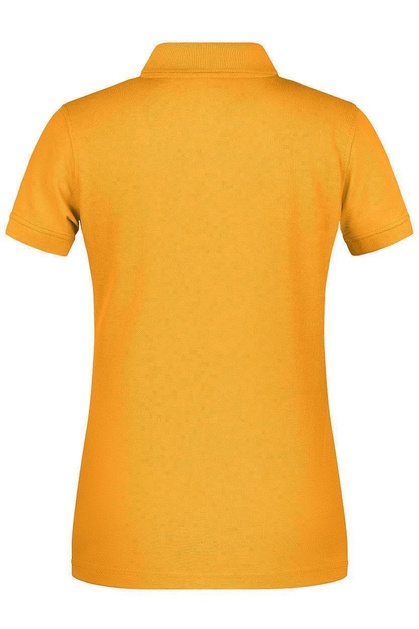Ladies' ORGANIC Workwear Polo OCS Blended "JN873" in Gold-Yellow, Größe 4XL - Daiber