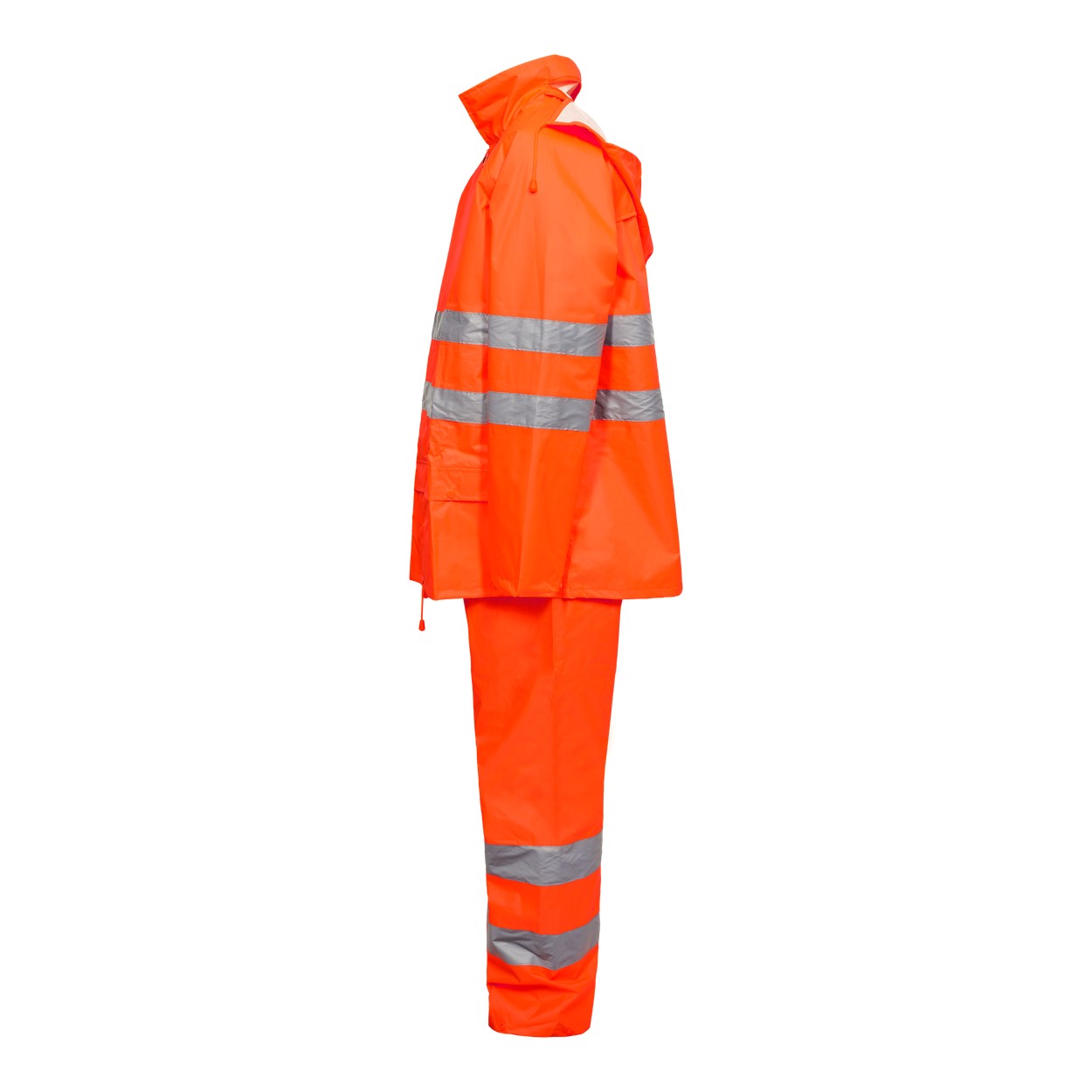 ENGEL Safety Regenset in Hi-vis Orange, Größe XS