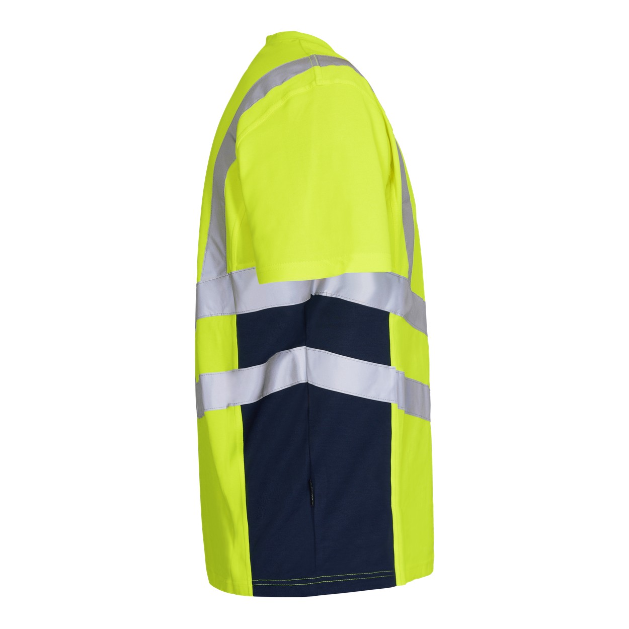 ENGEL Safety T-Shirt in Gelb/Blue Ink, Größe XS