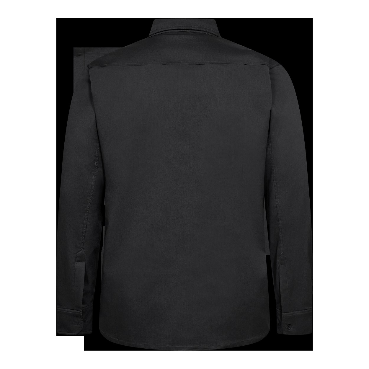 ENGEL Extend Hemd mit Stretch in Anthrazit Grau, Größe XS