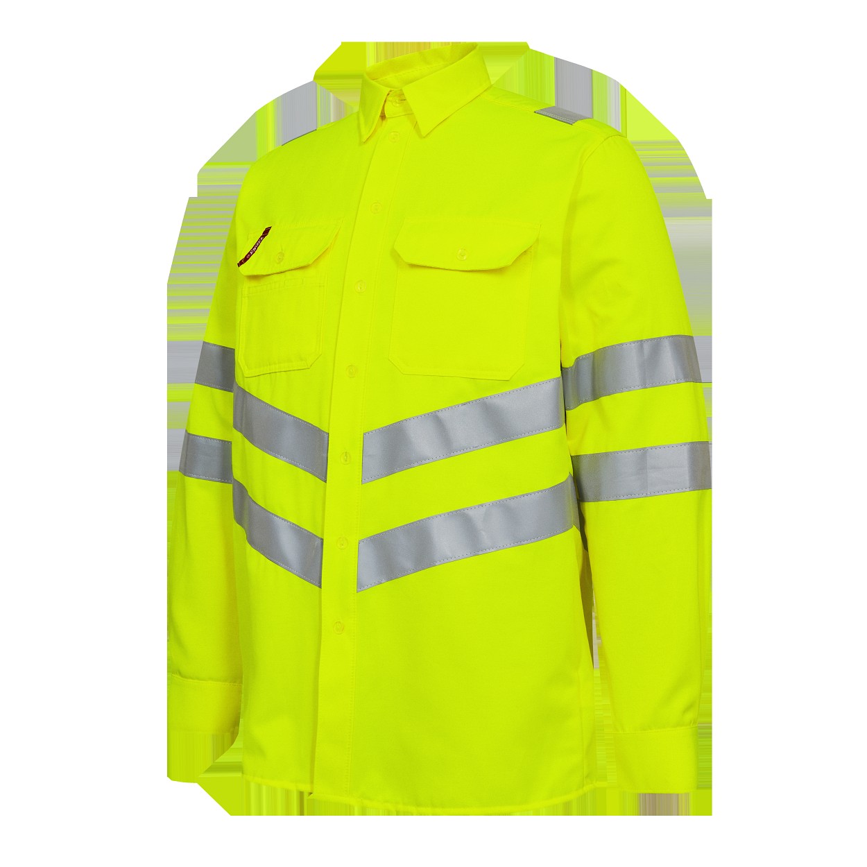 ENGEL Safety Hemd in Gelb, Größe 41/42