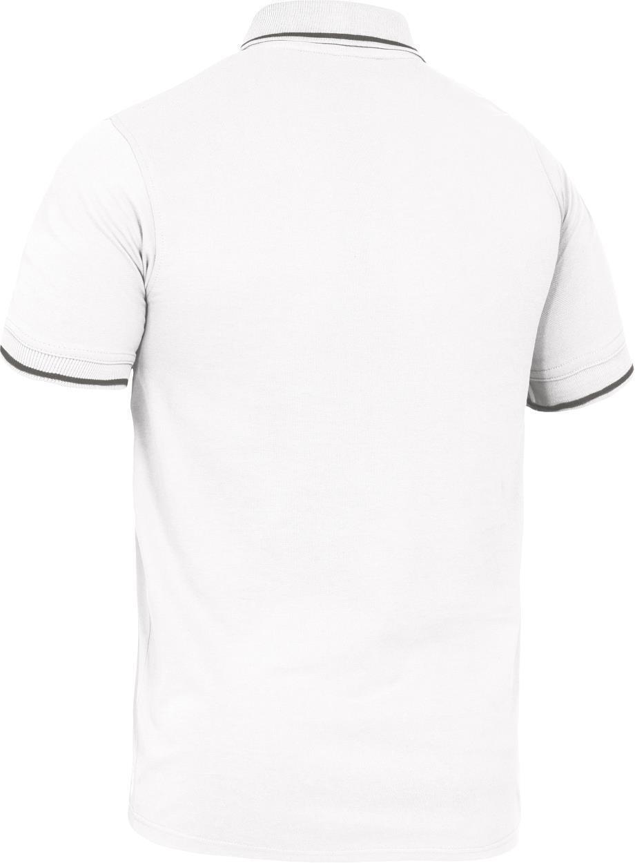 Polo-Shirt "Jens" Flex Line Weiß FLEXU, Gr. 2XL von Leibwächter