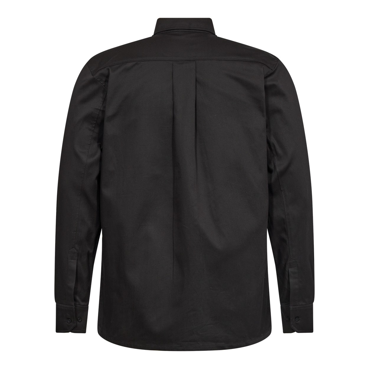 ENGEL Extend Baumwolle Hemd in Schwarz, Größe XS