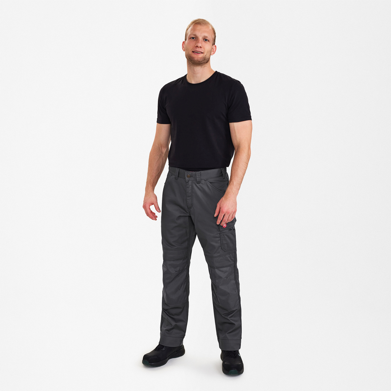 ENGEL Combat Arbeitshose in Grau, Größe 26
