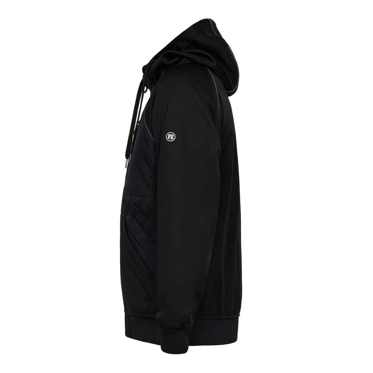 ENGEL X-treme Softshelljacke mit Kapuze in Schwarz, Größe XS