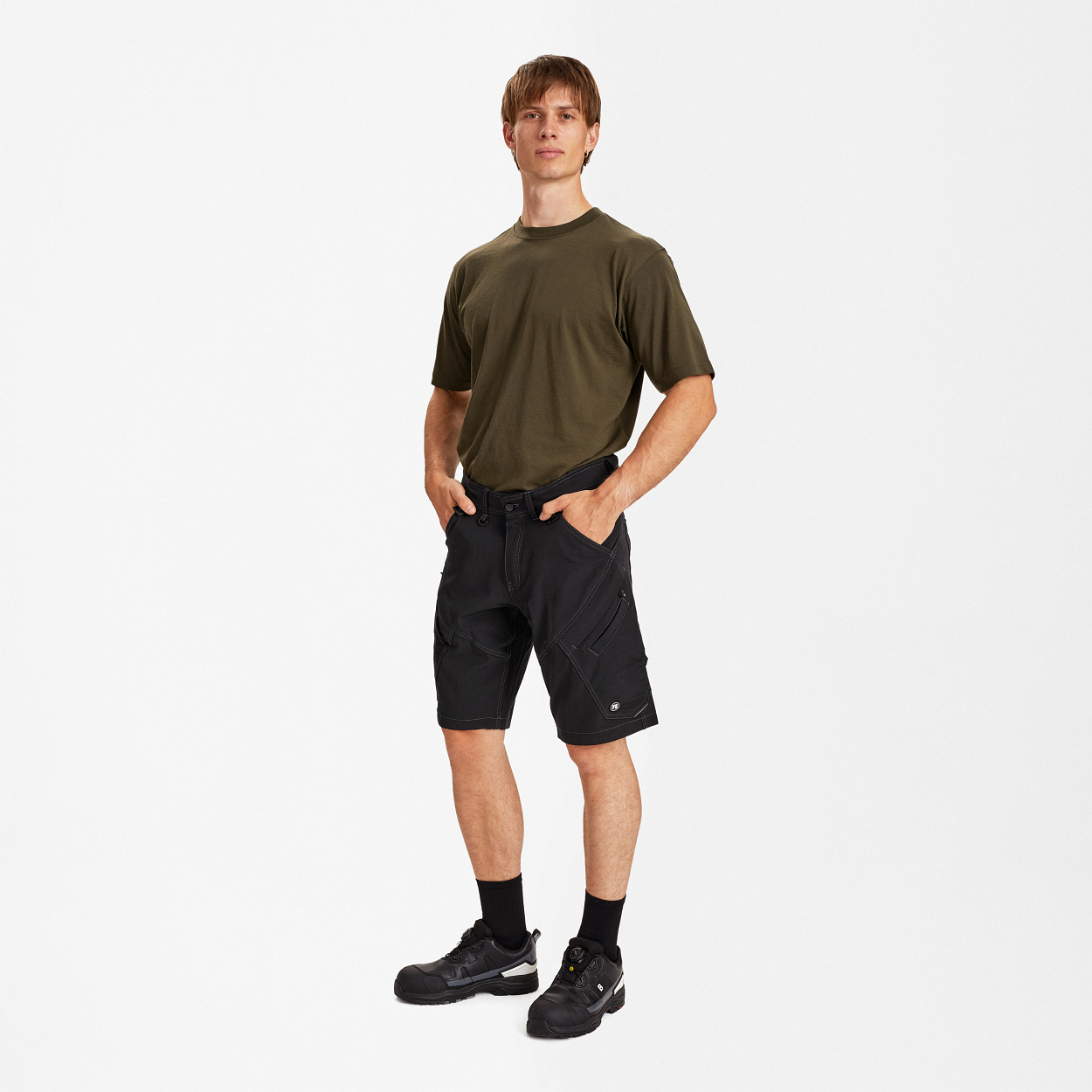 ENGEL X-treme Handwerkershorts mit 4-Wege-Stretch in Schwarz, Größe 54