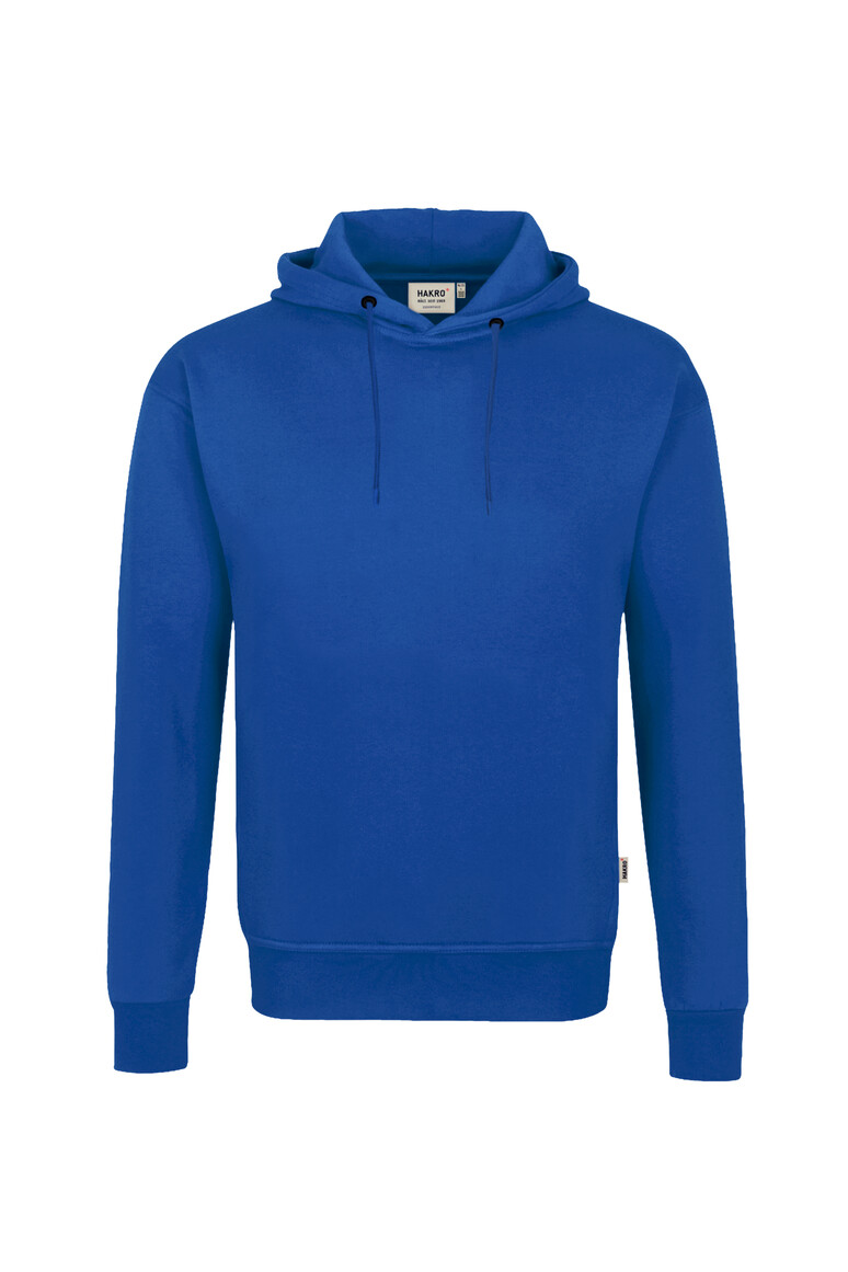HAKRO 560 Kapuzen-Sweatshirt Bio-Baumwolle GOTS in Royalblau, Größe 6XL