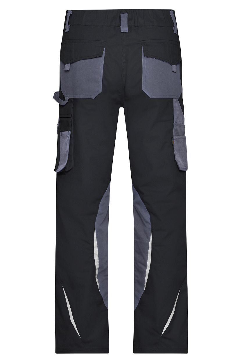 Workwear Pants - STRONG - "JN832" in Black/Carbon, Größe 110 - Daiber