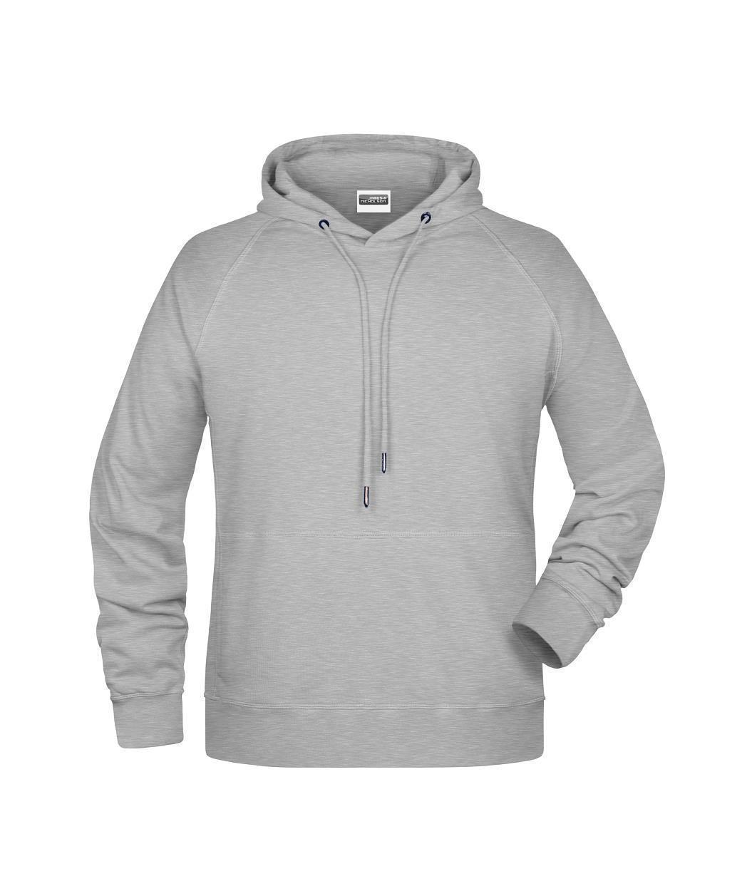 Men's Hoody OCS Blended & RCS "8024" in Grey-Heather, Größe 5XL - Daiber