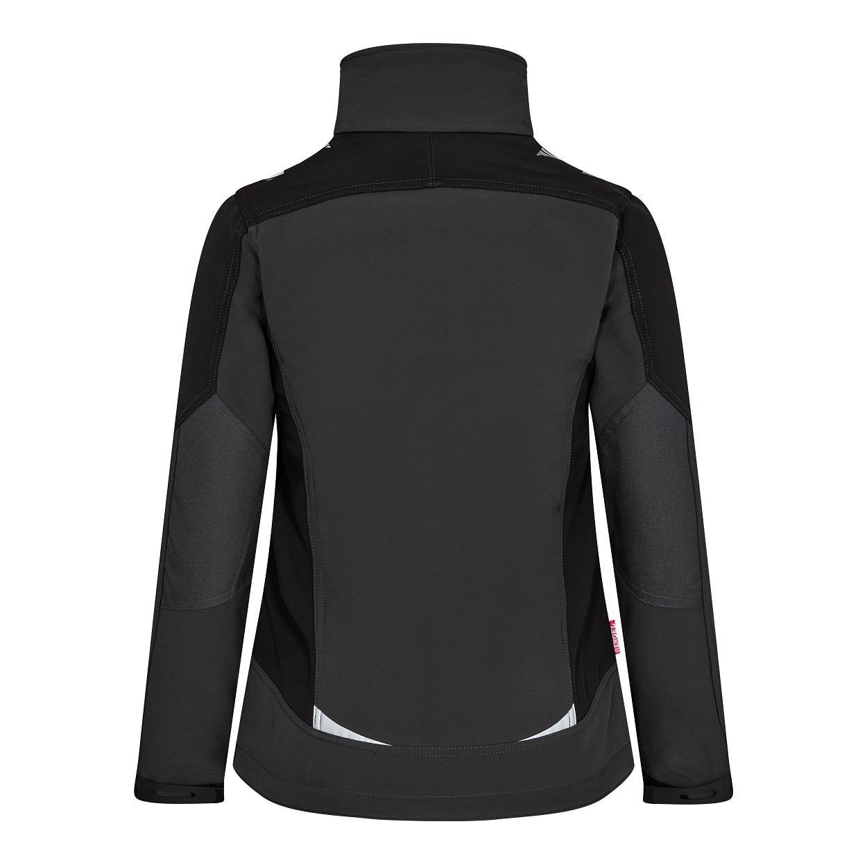 ENGEL Galaxy Damen Softshelljacke in Anthrazitgrau/Schwarz, Größe XS