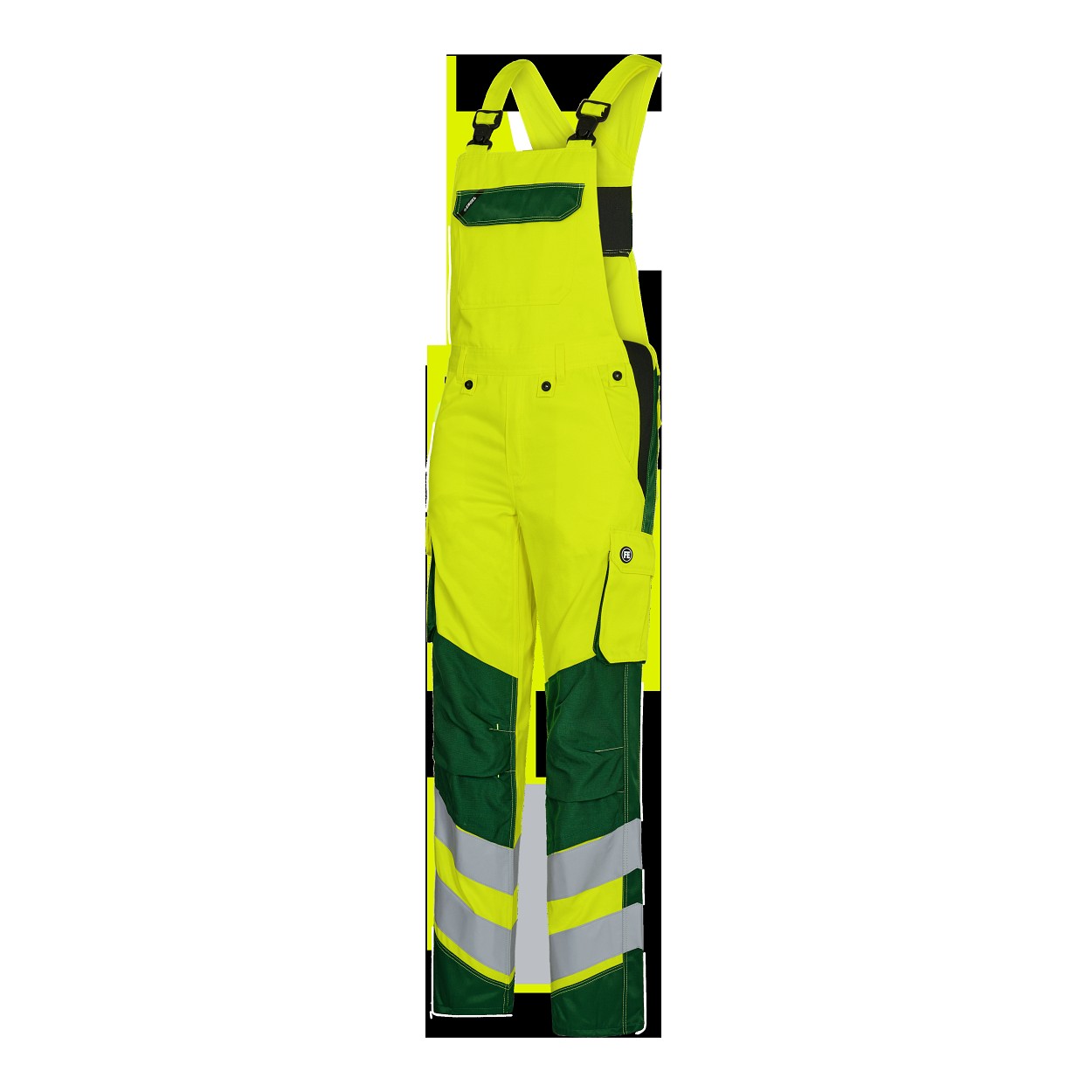 ENGEL Safety Light Latzhose in Gelb/Grün, Größe 106