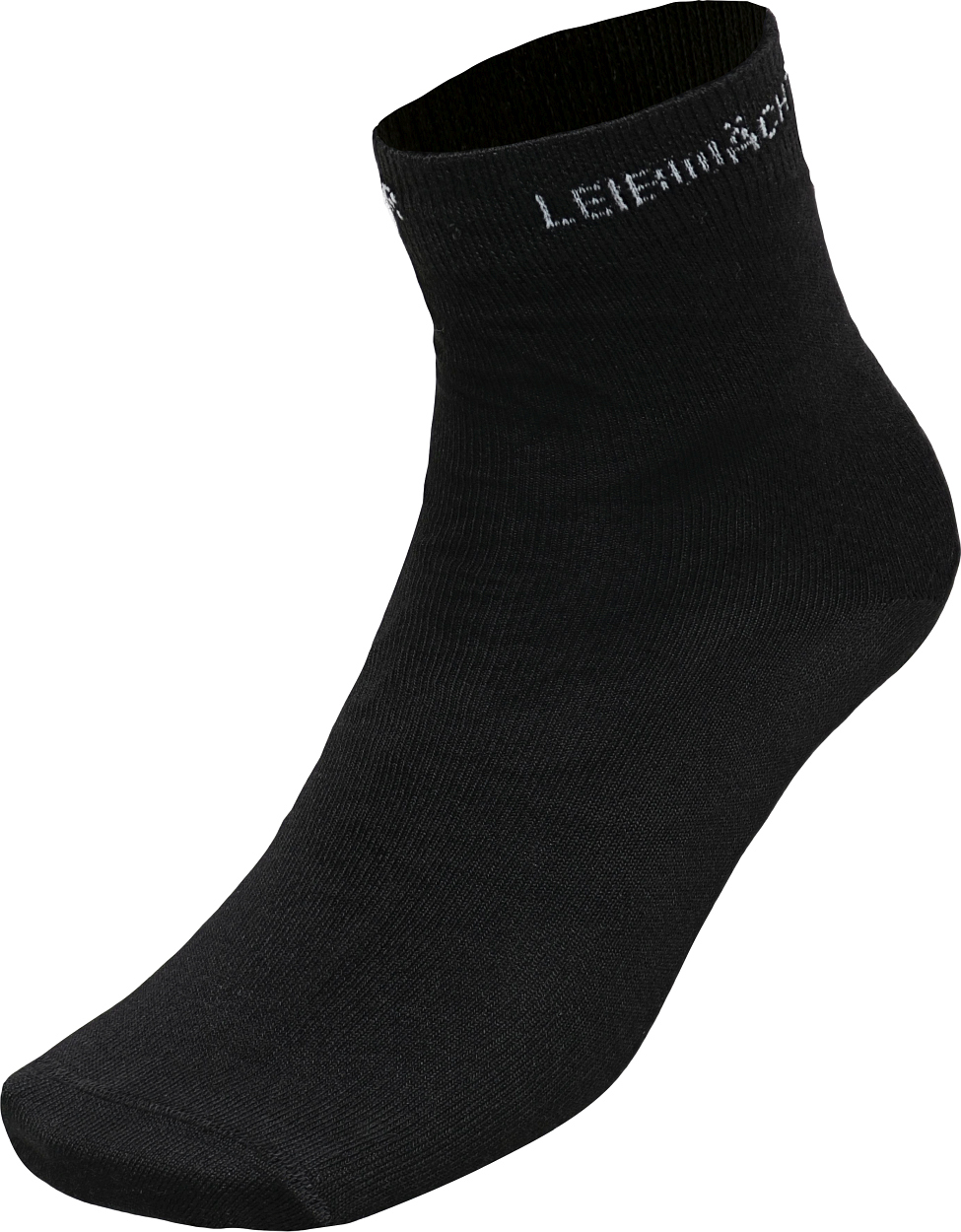 Socke Sport "mittel" LWSM, Gr. 45-47 in Schwarz von Leibwächter