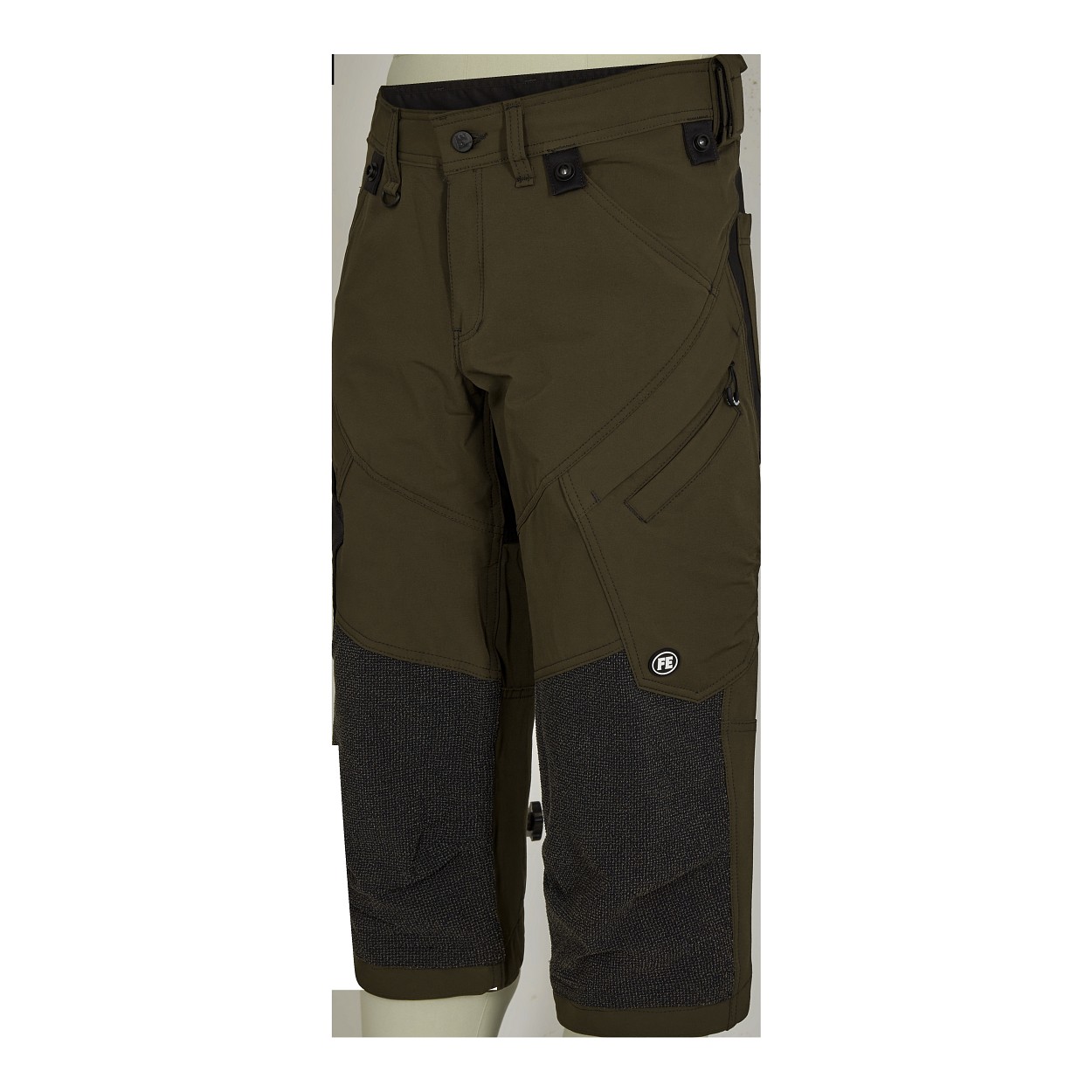 ENGEL X-treme 3/4-Hose mit 4-Wege-Stretch in Forest Green, Größe 54
