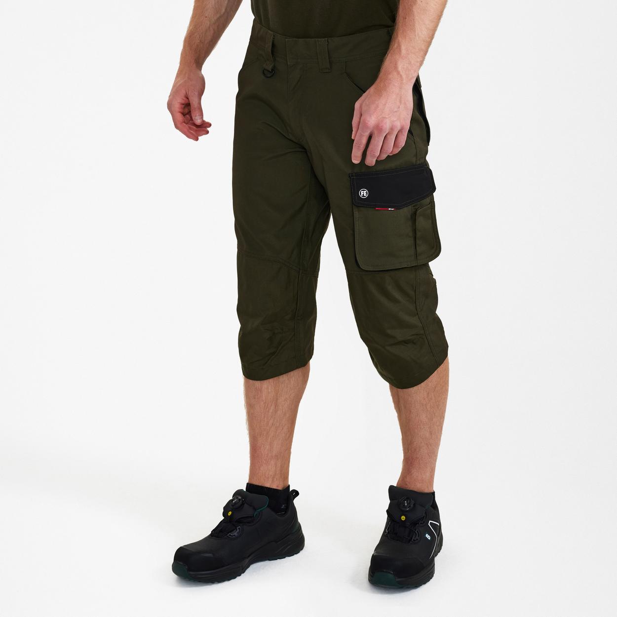ENGEL Galaxy 3/4-Hose in Forest Green/Schwarz, Größe 54