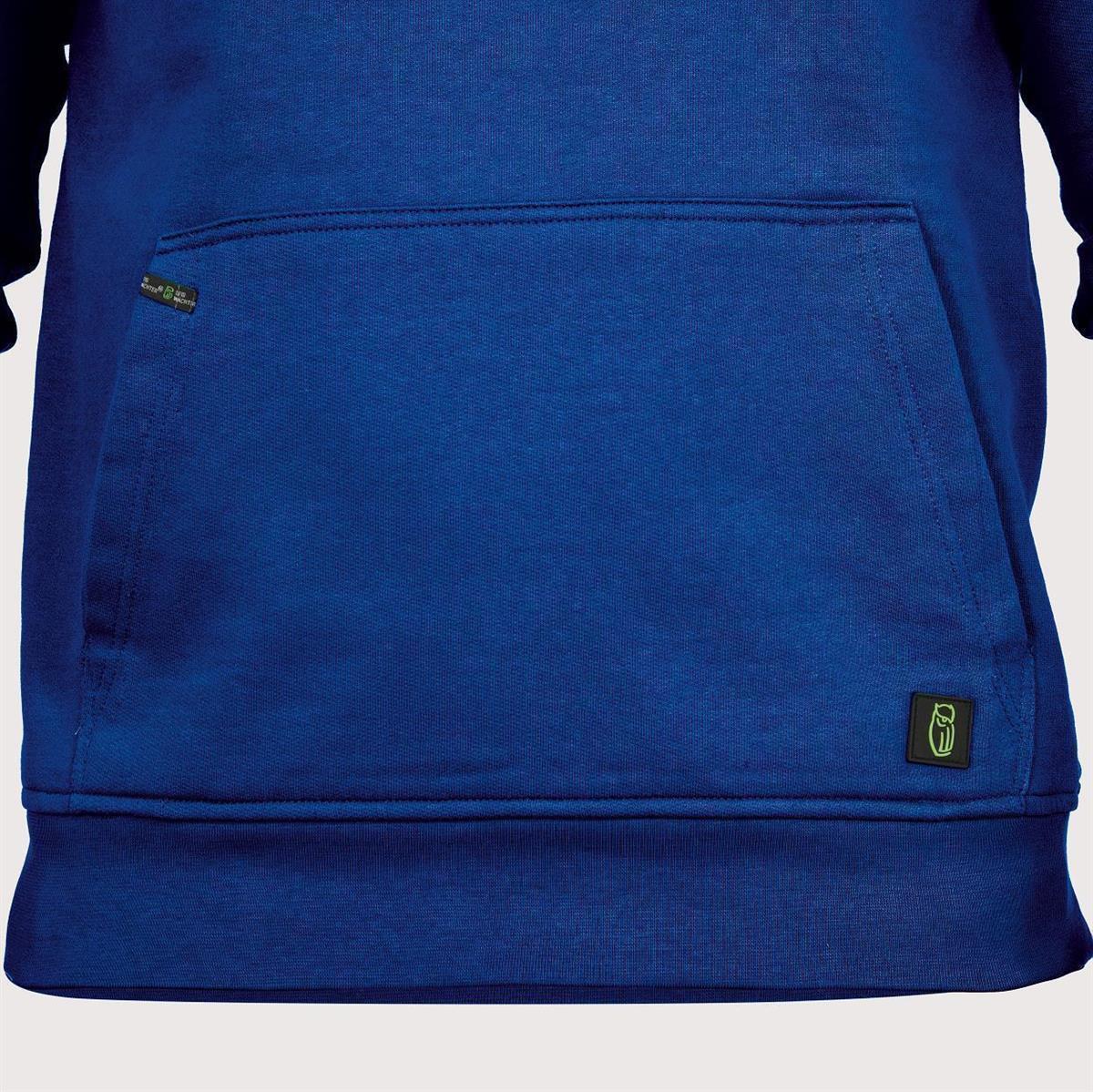 Hoodie "Toni" Flex Line Kornblau FLEXQ, Gr. 2XL von Leibwächter