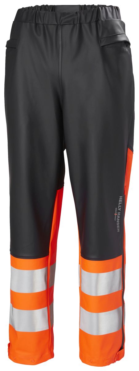 Hi-Vis wasserfeste Regenhose Alna 2.0 in Orange, Gr. 3XL von Helly Hansen Workwear