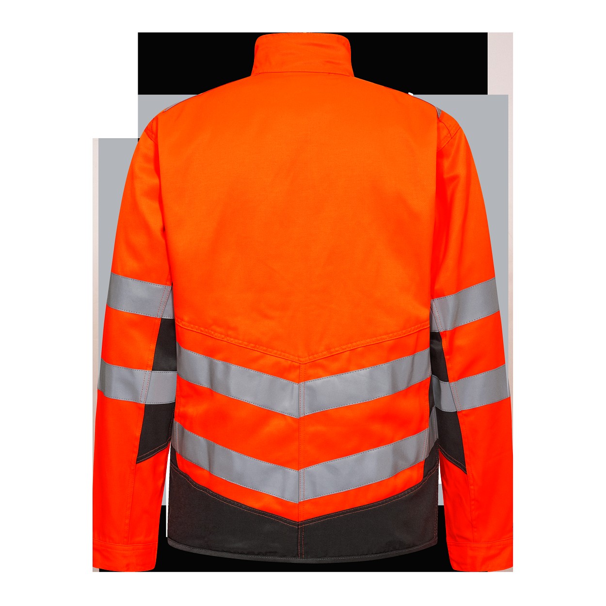 ENGEL Safety Light Arbeitsjacke in Orange/Anthrazit Grau, Größe XS