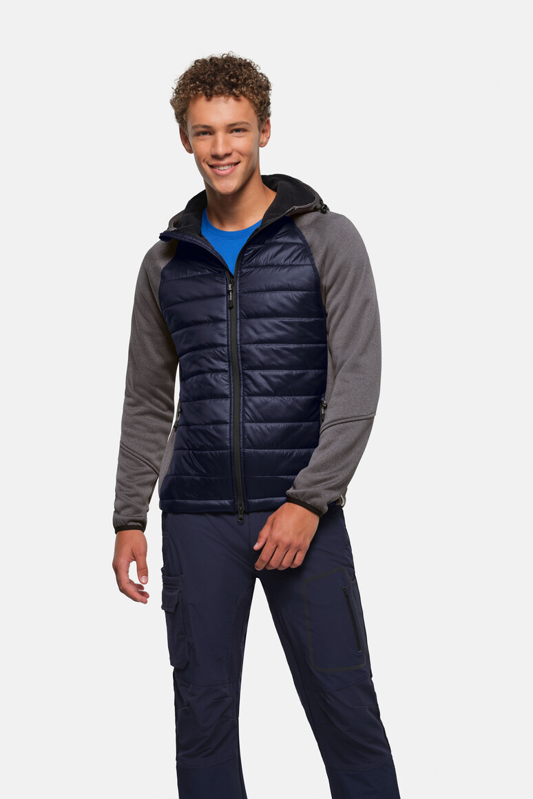 HAKRO 865 Hybridjacke Maine in Tinte, Größe 2XL
