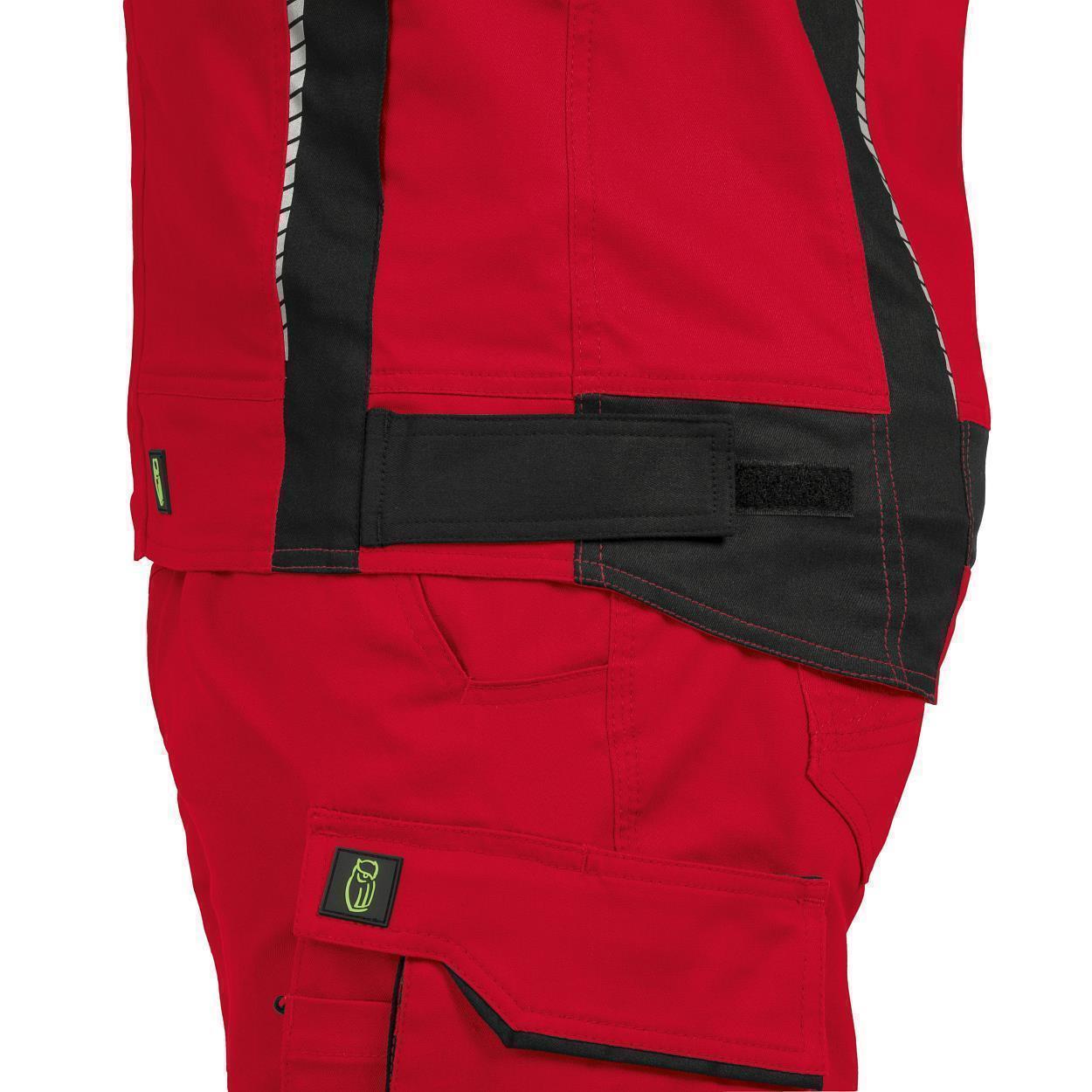 Weste Flex Line Rot/Schwarz FLEXV, Gr. 2XL von Leibwächter