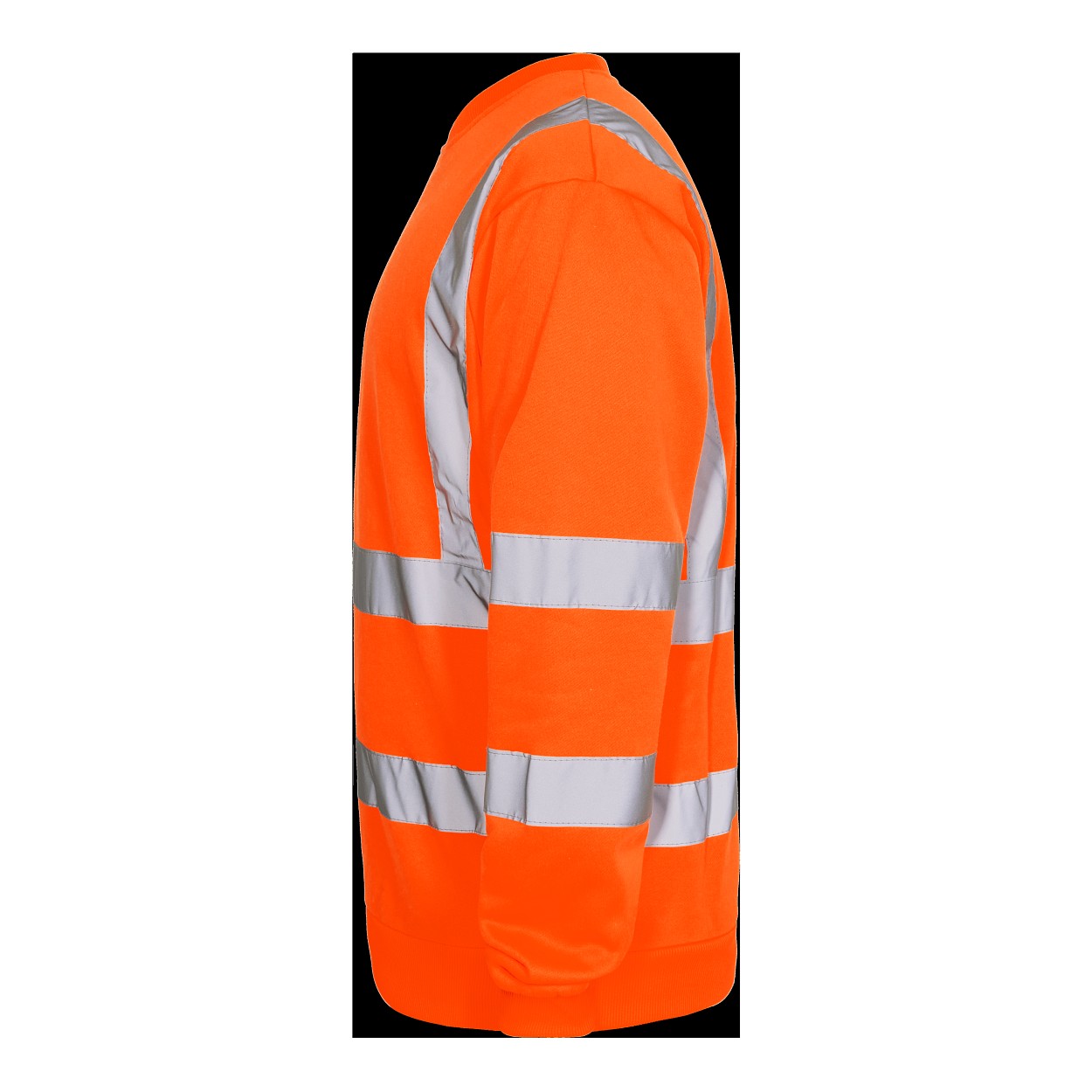 ENGEL Safety Sweatshirt in Hi-vis Orange, Größe XS
