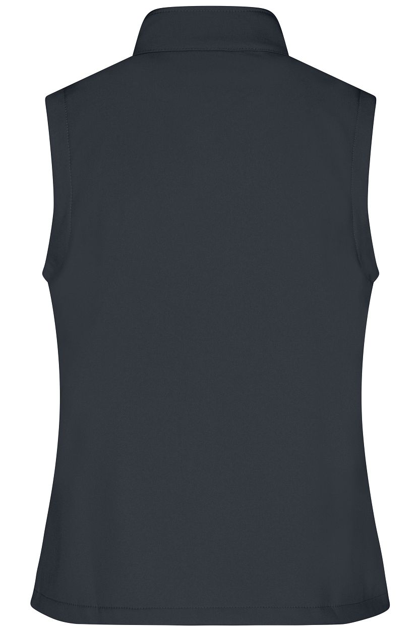 Ladies' Promo Softshell Vest "JN1127" in Iron-Grey/Red, Größe 2XL - Daiber