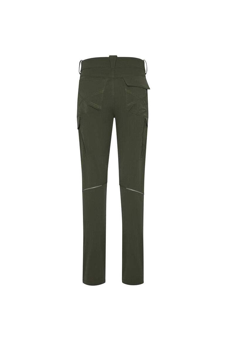 HAKRO 745S Cargo Funktionshose X Stretch "kurz" in olive, Größe 6XL
